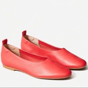 Everlane Day Glove flats in red size 10 1/2